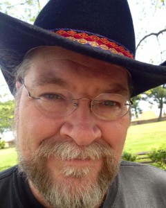 Your stalwart author, sporting yet another hat
